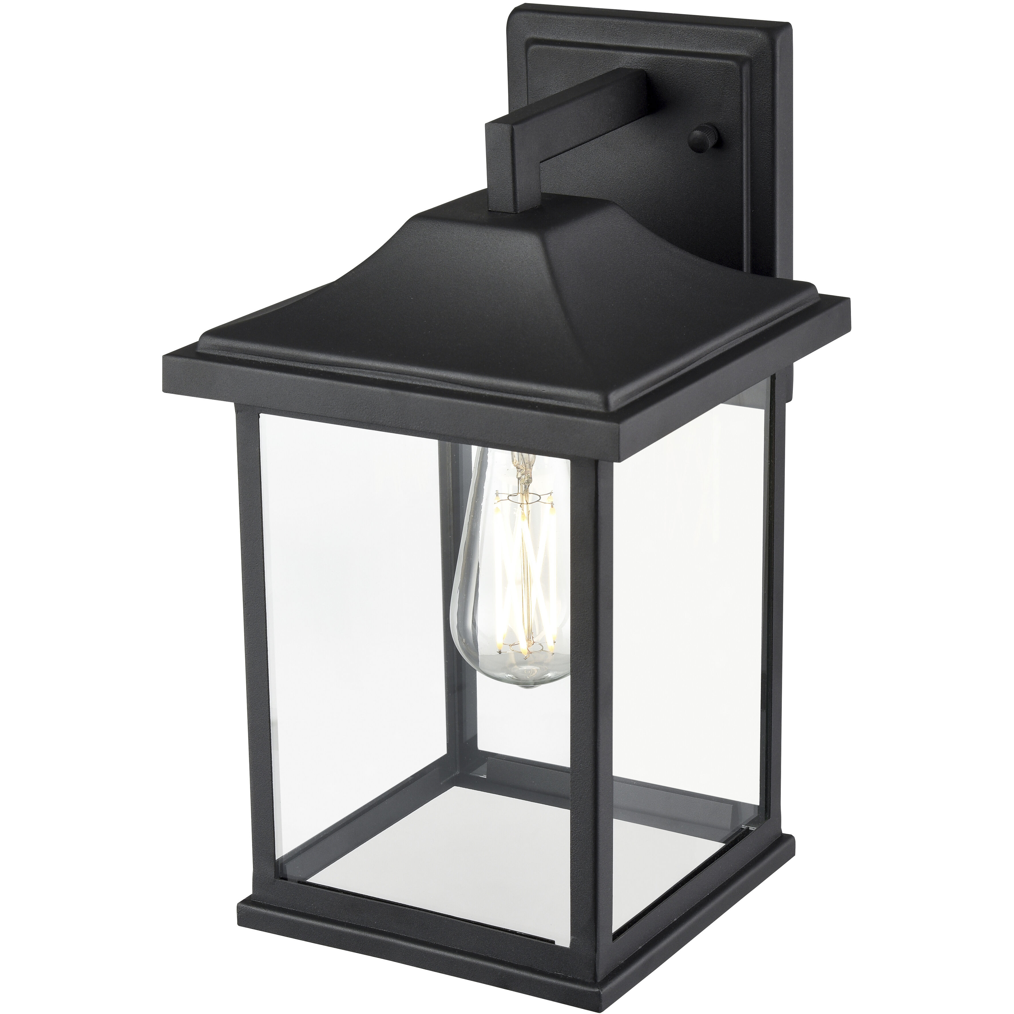 Southgate 1 Light 13.75 inch Textured Black Outdoor Wall Sconce